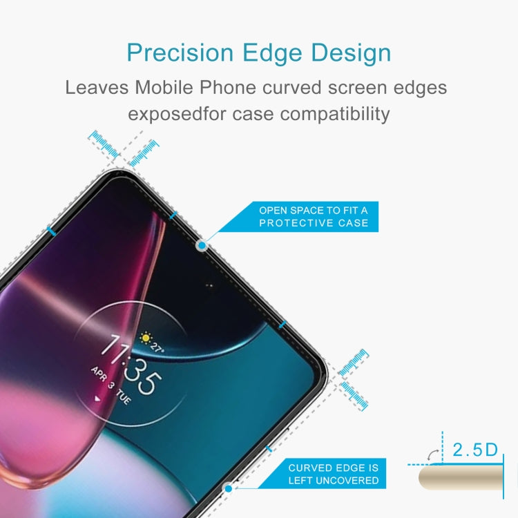 For Motorola Moto X40 10 PCS 0.26mm 9H 2.5D Tempered Glass Film