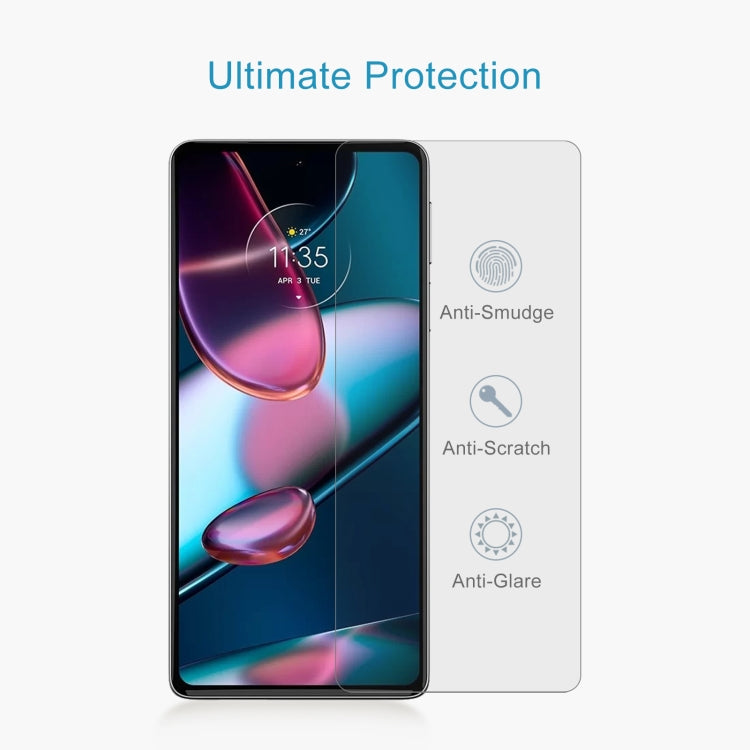For Motorola Moto X40 10 PCS 0.26mm 9H 2.5D Tempered Glass Film