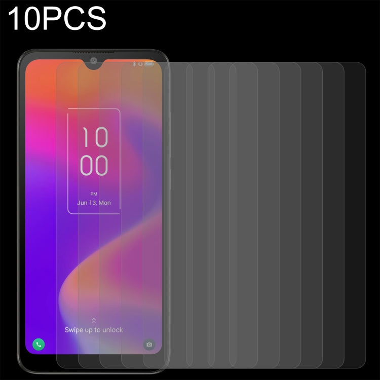 For TCL ION z 10 PCS 0.26mm 9H 2.5D Tempered Glass Film
