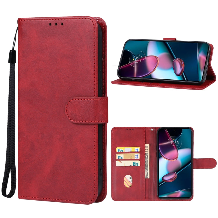 For Motorola Moto X40 Leather Phone Case