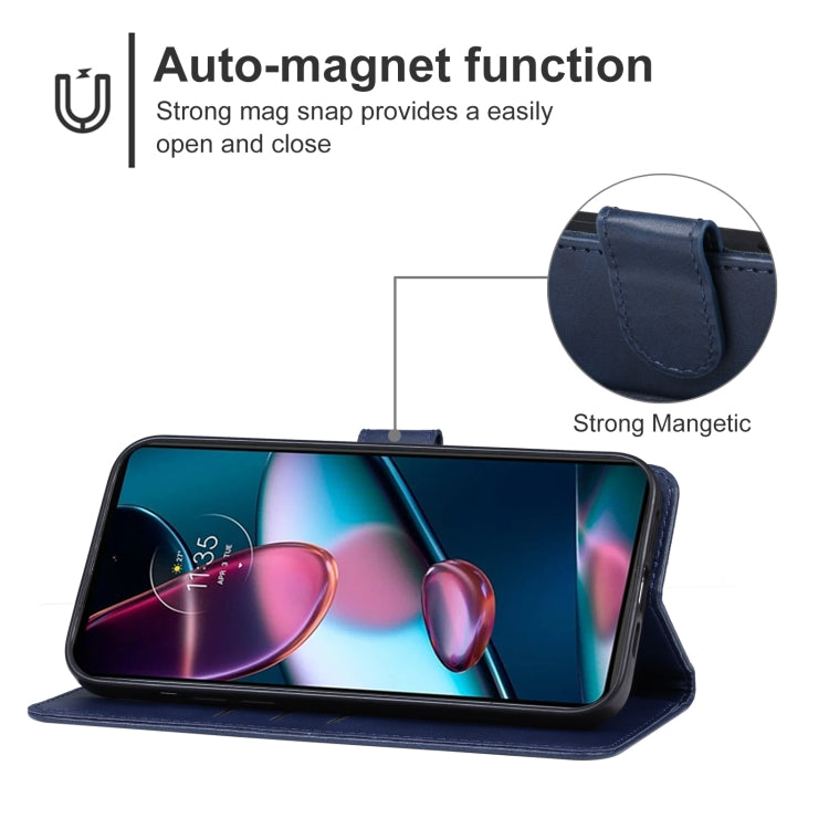 For Motorola Moto X40 Leather Phone Case