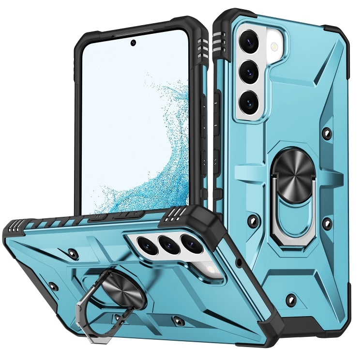 For Samsung Galaxy S22+ 5G Ring Holder Phone Case