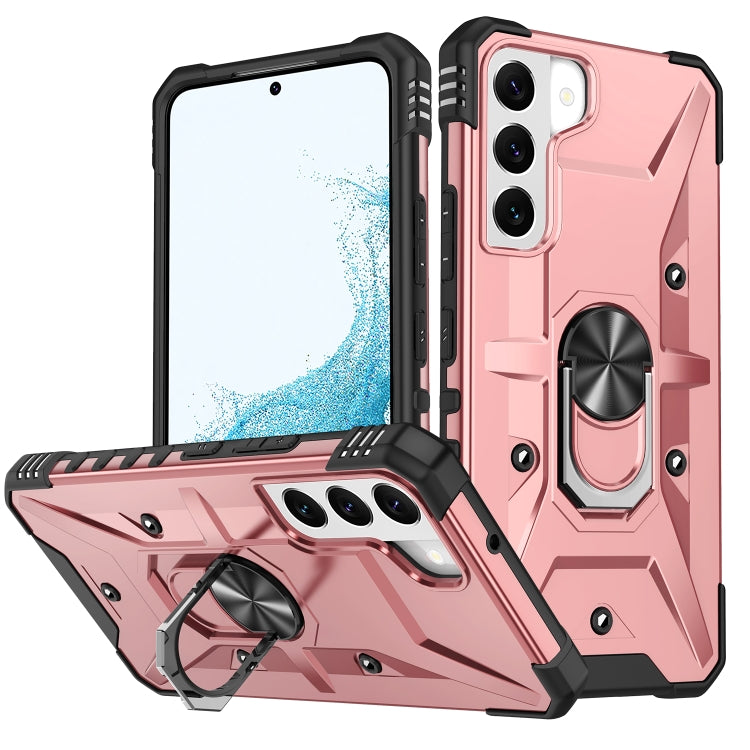 For Samsung Galaxy S22+ 5G Ring Holder Phone Case