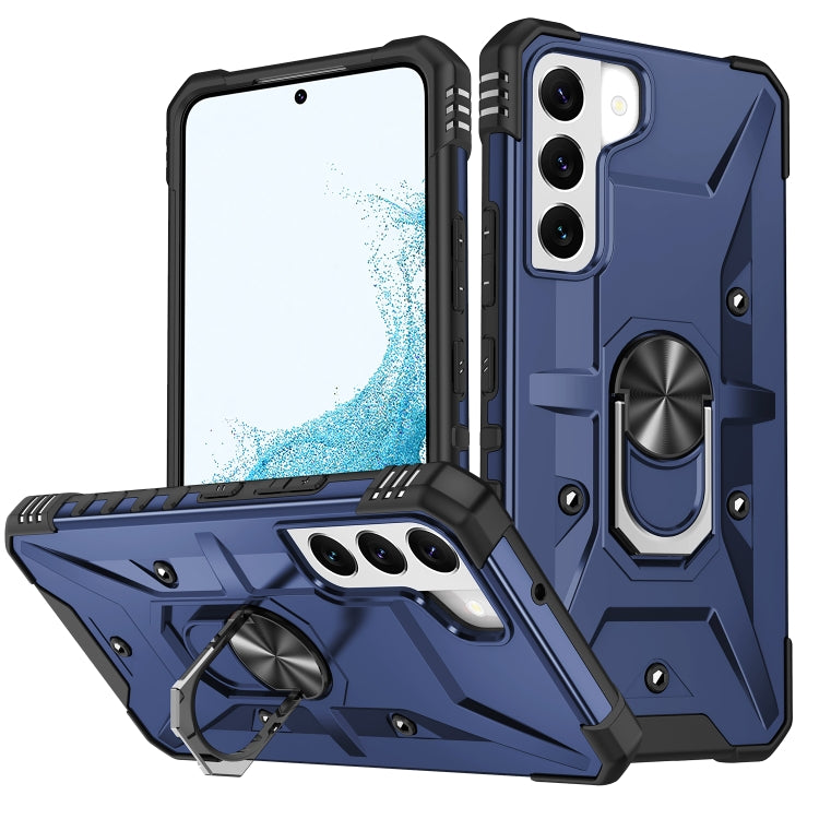 For Samsung Galaxy S22+ 5G Ring Holder Phone Case