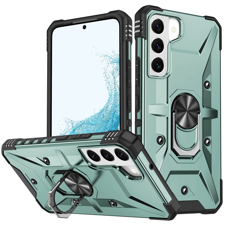 For Samsung Galaxy S22+ 5G Ring Holder Phone Case