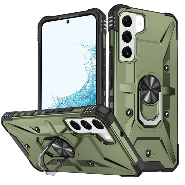 For Samsung Galaxy S22+ 5G Ring Holder Phone Case