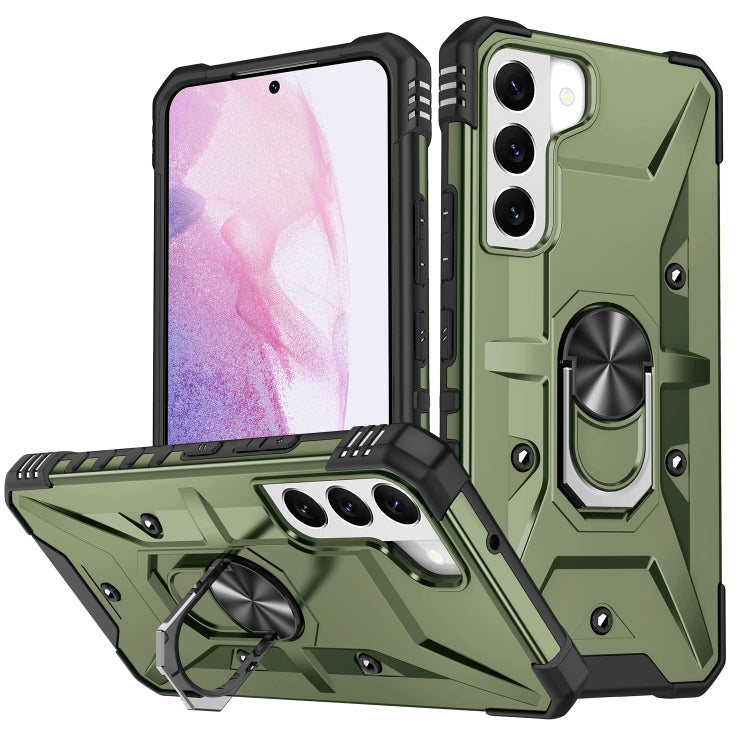 For Samsung Galaxy S21+ 5G Ring Holder Phone Case