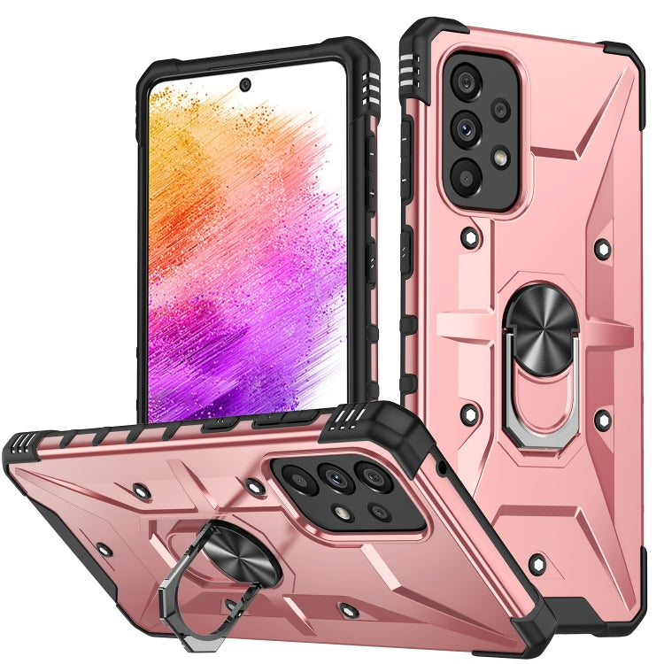 For Samsung Galaxy A73 5G Ring Holder Phone Case