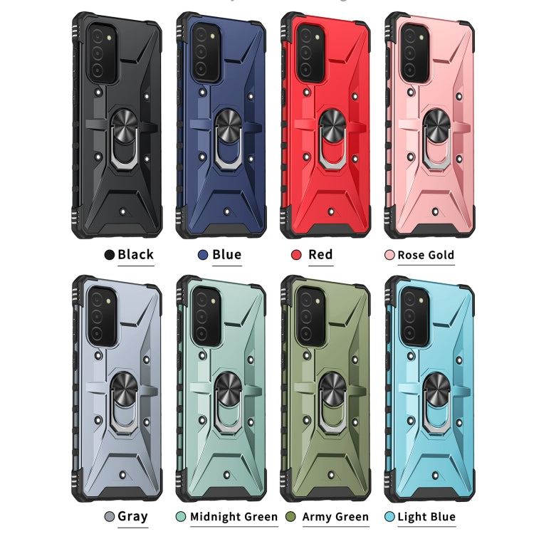 For Samsung Galaxy A03s 165.8mm US Ring Holder Phone Case