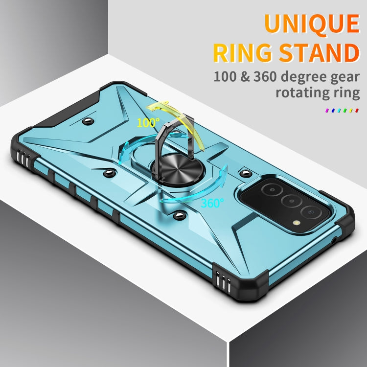 For Samsung Galaxy A03s 165.8mm US Ring Holder Phone Case