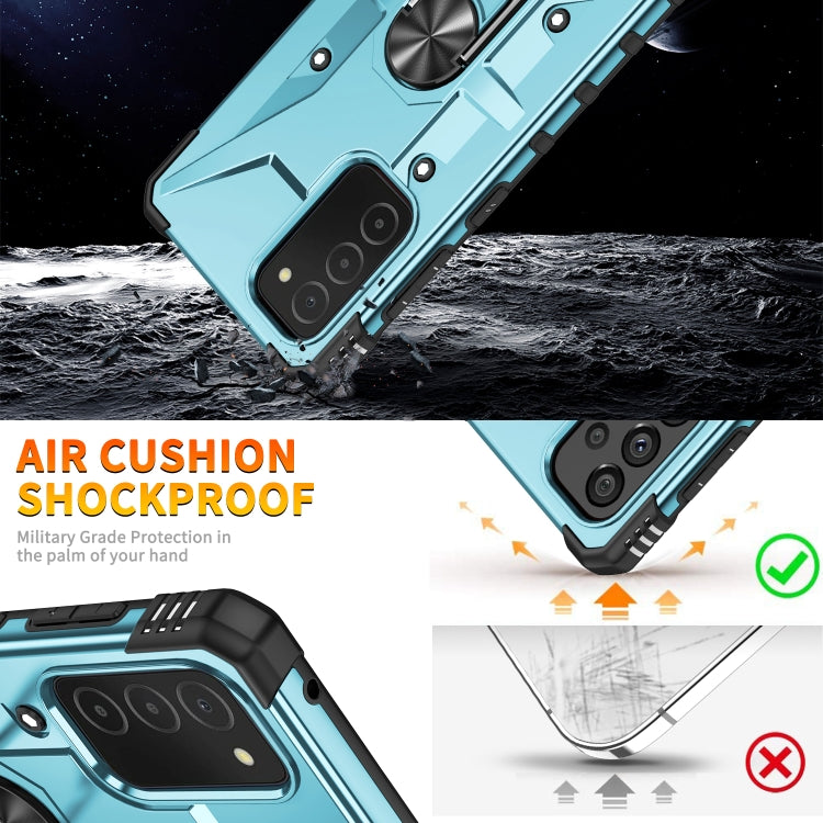 For Samsung Galaxy A03s 165.8mm US Ring Holder Phone Case