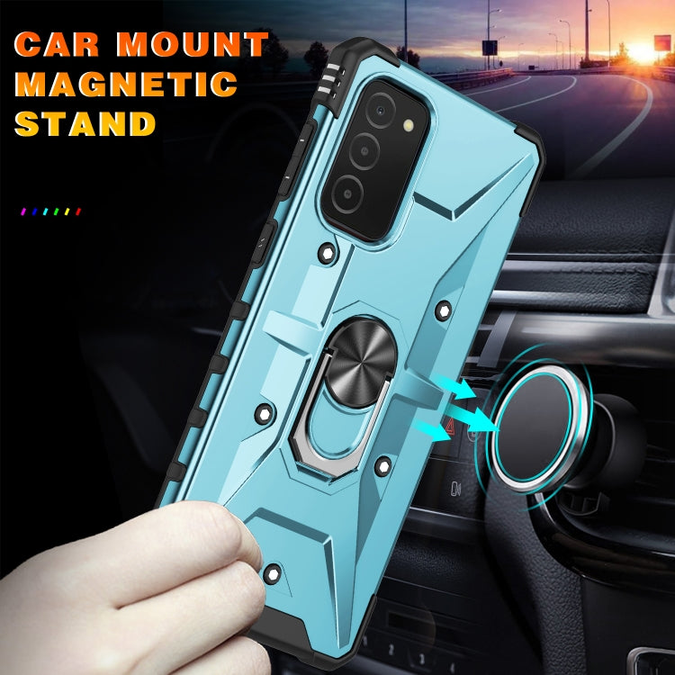 For Samsung Galaxy A03s 165.8mm US Ring Holder Phone Case