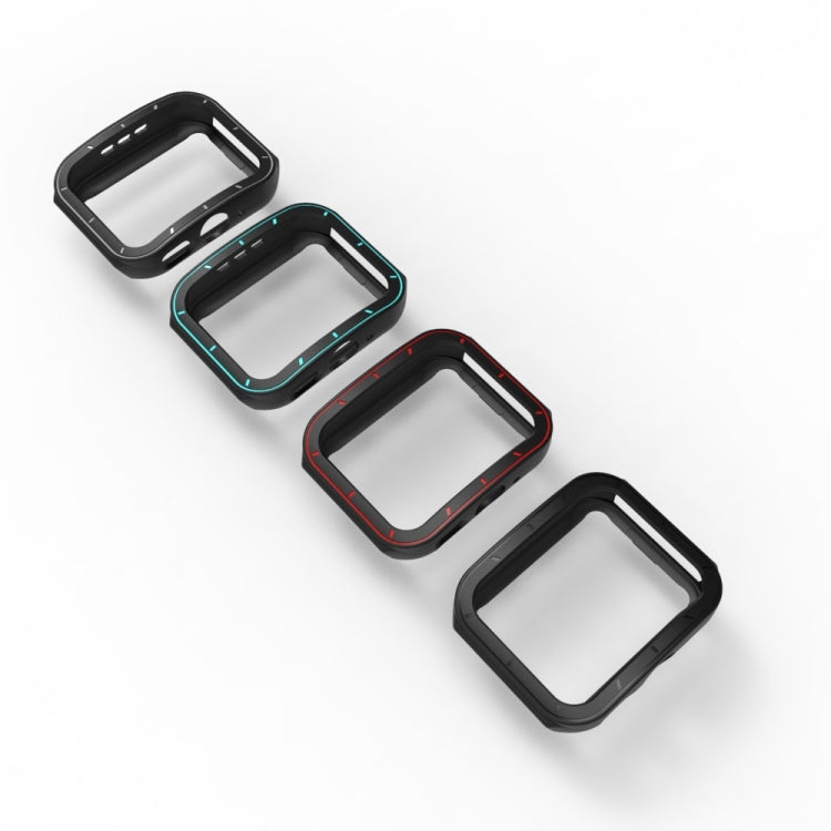 For OPPO Watch 3 TPU Half-cover Hollowed Watch Case with scale