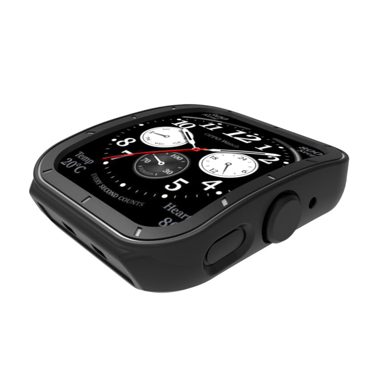 For OPPO Watch 3 TPU Half-cover Hollowed Watch Case with scale