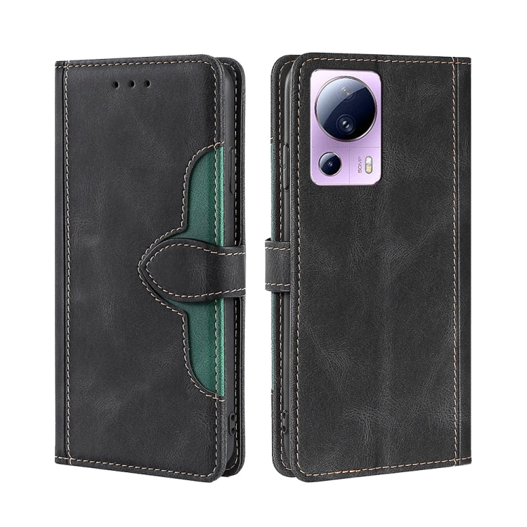 For Xiaomi Civi 2 5G Skin Feel Magnetic Buckle Leather Phone Case