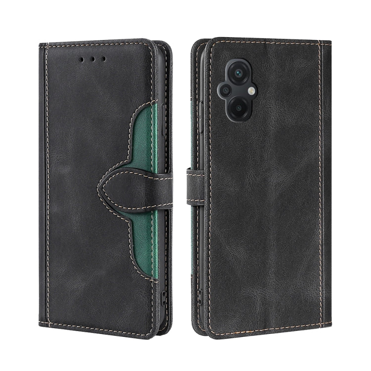 For Xiaomi Poco M5 4G Skin Feel Magnetic Buckle Leather Phone Case