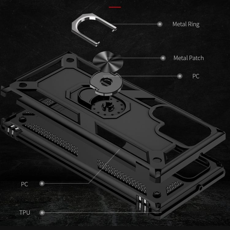 For Samsung Galaxy S23 Ultra 5G Shockproof TPU + PC Phone Case