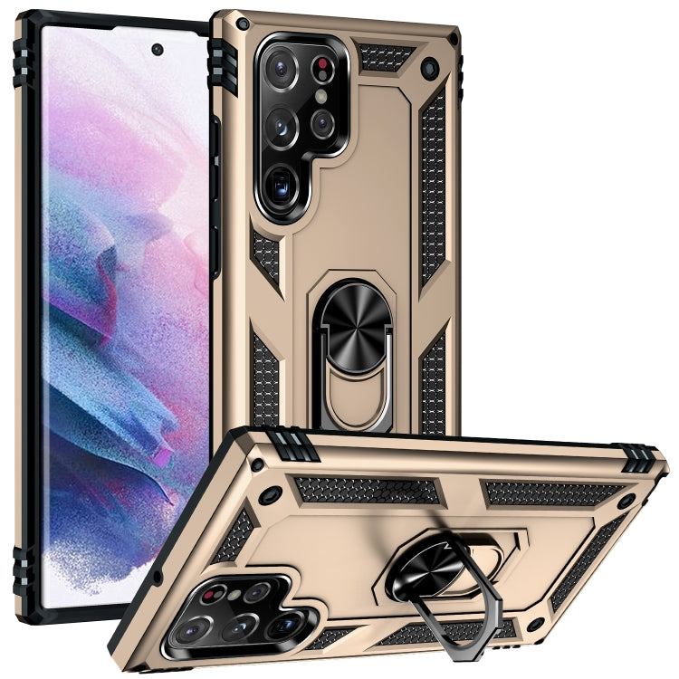 For Samsung Galaxy S23 Ultra 5G Shockproof TPU + PC Phone Case