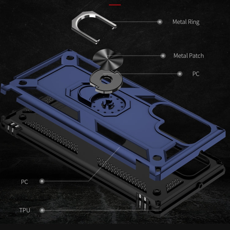 For Samsung Galaxy S23 Ultra 5G Shockproof TPU + PC Phone Case