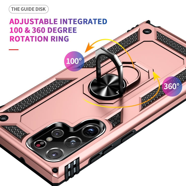 For Samsung Galaxy S23 Ultra 5G Shockproof TPU + PC Phone Case