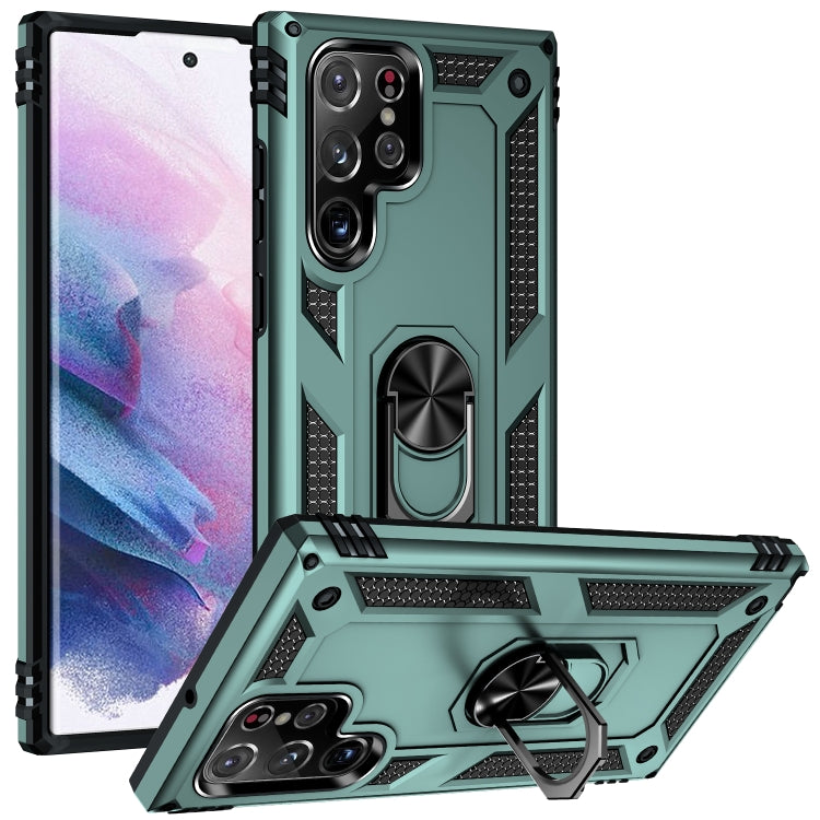 For Samsung Galaxy S23 Ultra 5G Shockproof TPU + PC Phone Case