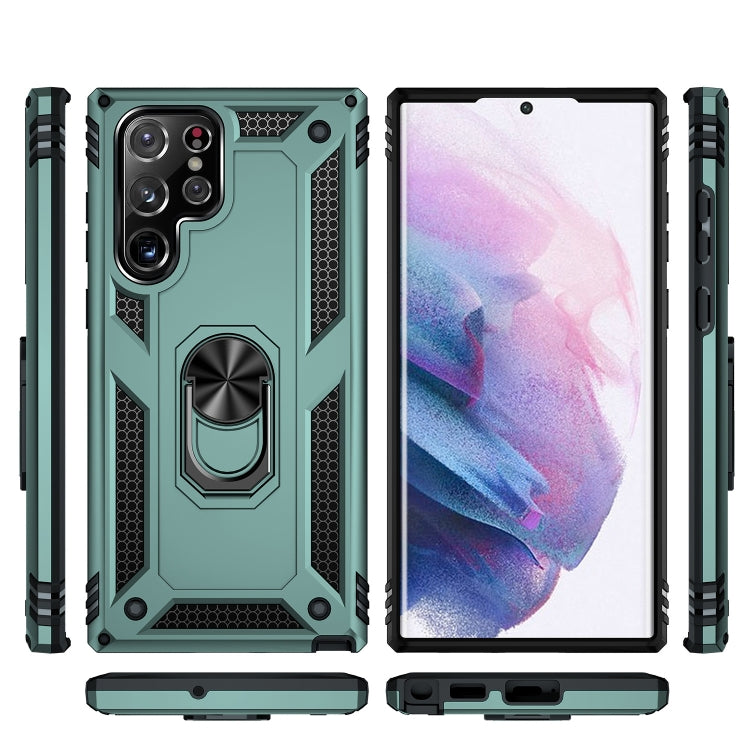 For Samsung Galaxy S23 Ultra 5G Shockproof TPU + PC Phone Case
