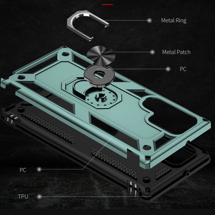 For Samsung Galaxy S23 Ultra 5G Shockproof TPU + PC Phone Case