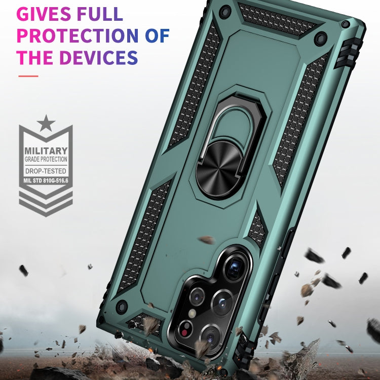 For Samsung Galaxy S23 Ultra 5G Shockproof TPU + PC Phone Case