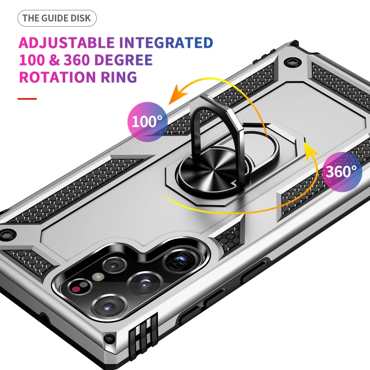 For Samsung Galaxy S23 Ultra 5G Shockproof TPU + PC Phone Case