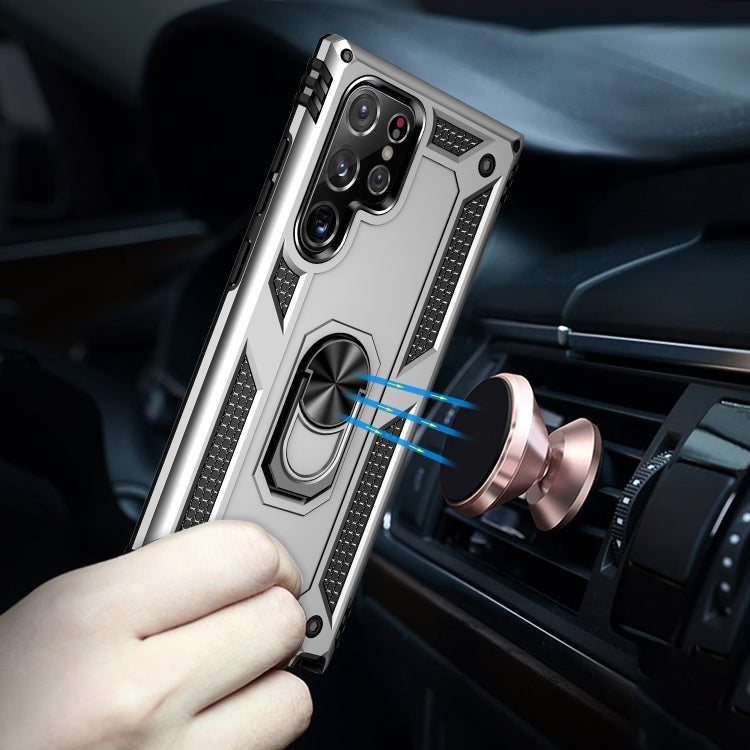 For Samsung Galaxy S23 Ultra 5G Shockproof TPU + PC Phone Case