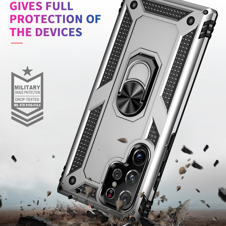 For Samsung Galaxy S23 Ultra 5G Shockproof TPU + PC Phone Case