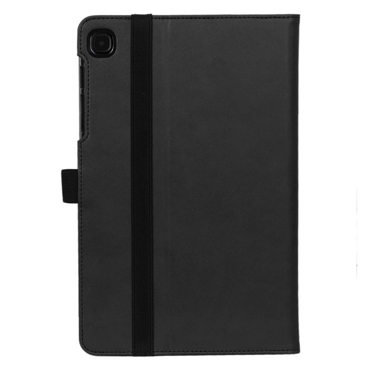 For Galaxy Tab S6 Lite P610 / P615 Retro Texture PU + TPU Horizontal Flip Leather Case with Holder & Card Slots & Hand Strap