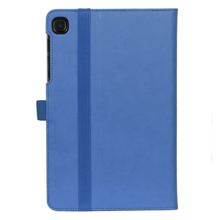 For Galaxy Tab S6 Lite P610 / P615 Retro Texture PU + TPU Horizontal Flip Leather Case with Holder & Card Slots & Hand Strap