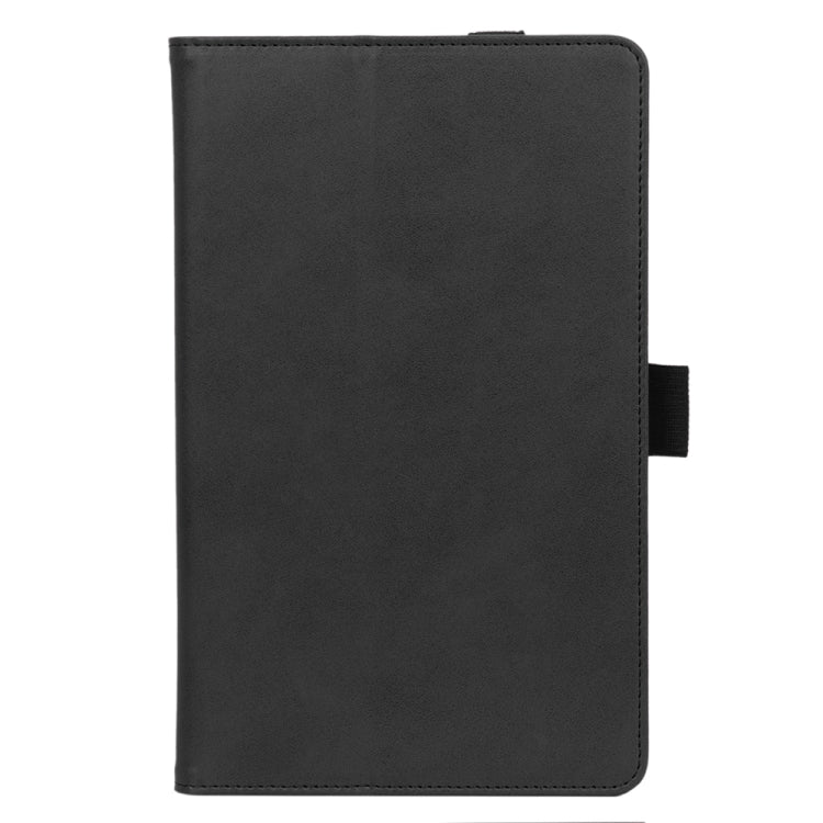 For Lenovo M8 Retro Texture PU + TPU Horizontal Flip Leather Case with Holder & Card Slots & Hand Strap