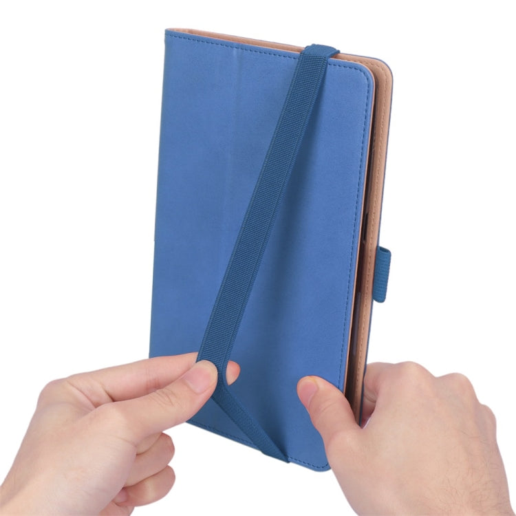 For Lenovo M8 Retro Texture PU + TPU Horizontal Flip Leather Case with Holder & Card Slots & Hand Strap
