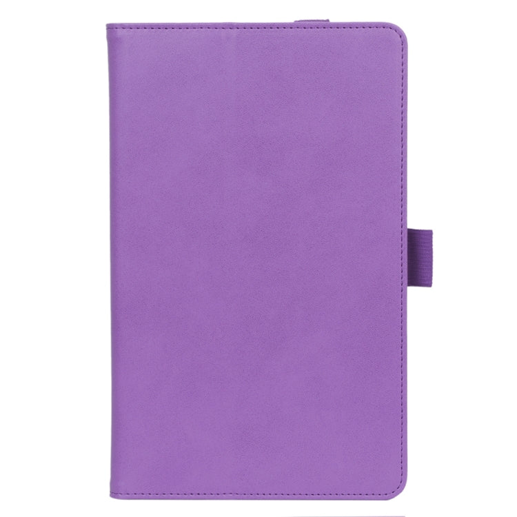 For Lenovo M8 Retro Texture PU + TPU Horizontal Flip Leather Case with Holder & Card Slots & Hand Strap