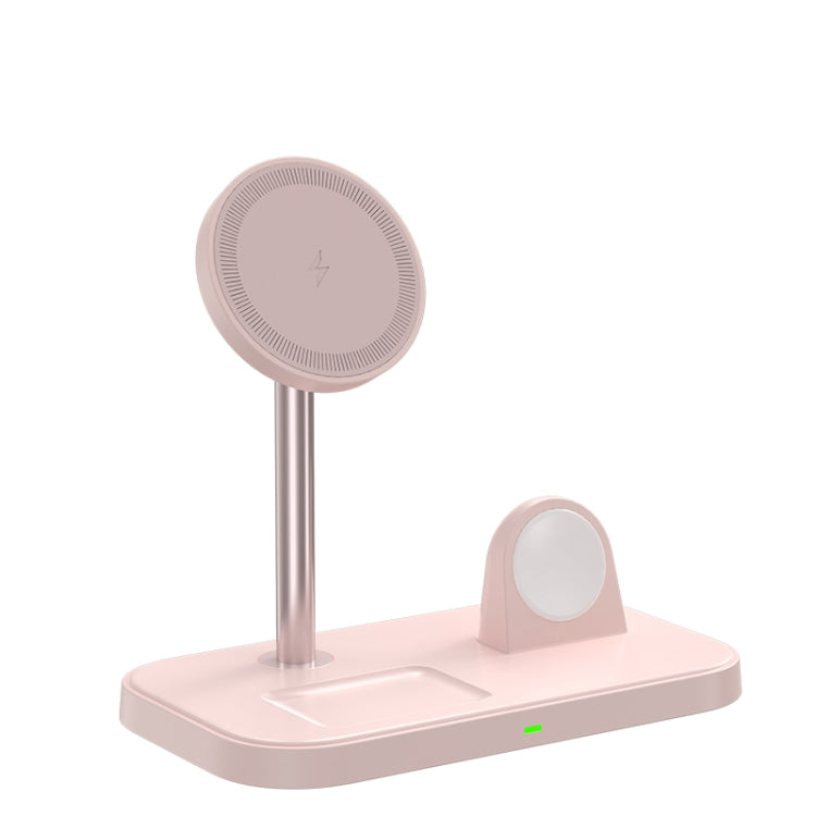 WA22 3 in 1 Magnetic Wireless Charger Phone Holder for iPhone 12 / 13 / 14 / 15 Series Phones & AirPods