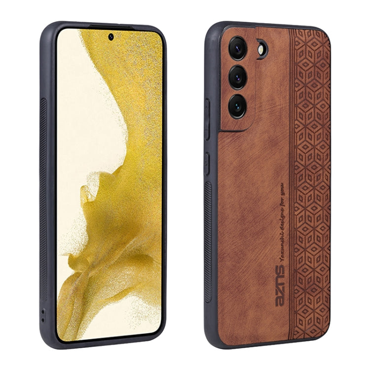 For Samsung Galaxy S22 5G AZNS 3D Embossed Skin Feel Phone Case