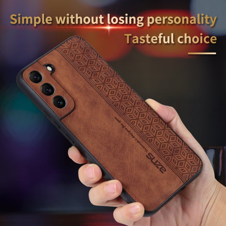 For Samsung Galaxy S22 5G AZNS 3D Embossed Skin Feel Phone Case