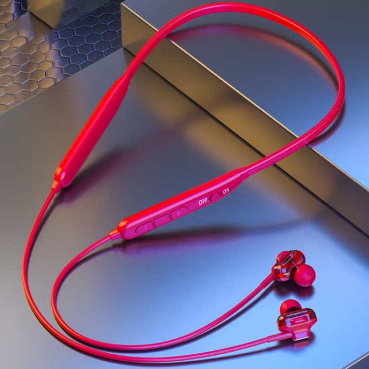 Lenovo HE05 Pro Double Speaker Wireless Sports Waterproof Neckband Bluetooth Earphone with Mic