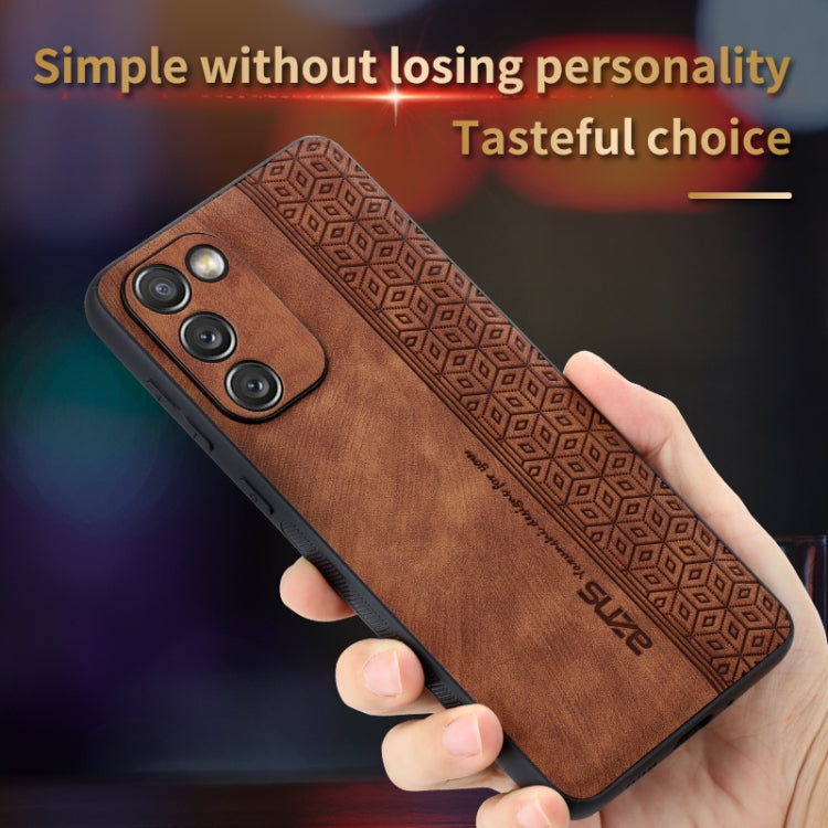 For Samsung Galaxy S20 FE / S20 Lite AZNS 3D Embossed Skin Feel Phone Case