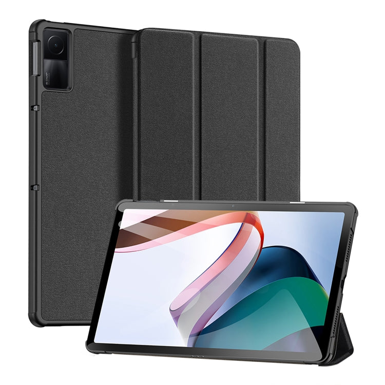 For Xiaomi Redmi Pad 10.61 DUX DUCIS Domo Series Magnetic Flip Leather Tablet Case