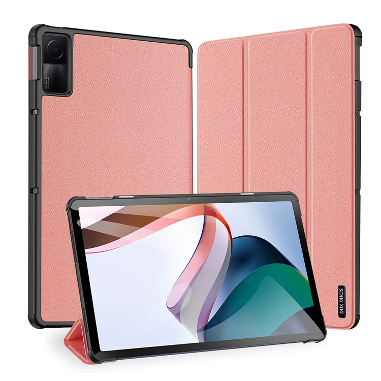 For Xiaomi Redmi Pad 10.61 DUX DUCIS Domo Series Magnetic Flip Leather Tablet Case