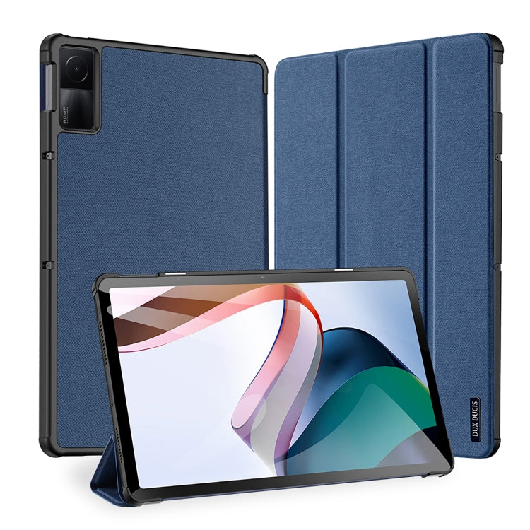 For Xiaomi Redmi Pad 10.61 DUX DUCIS Domo Series Magnetic Flip Leather Tablet Case