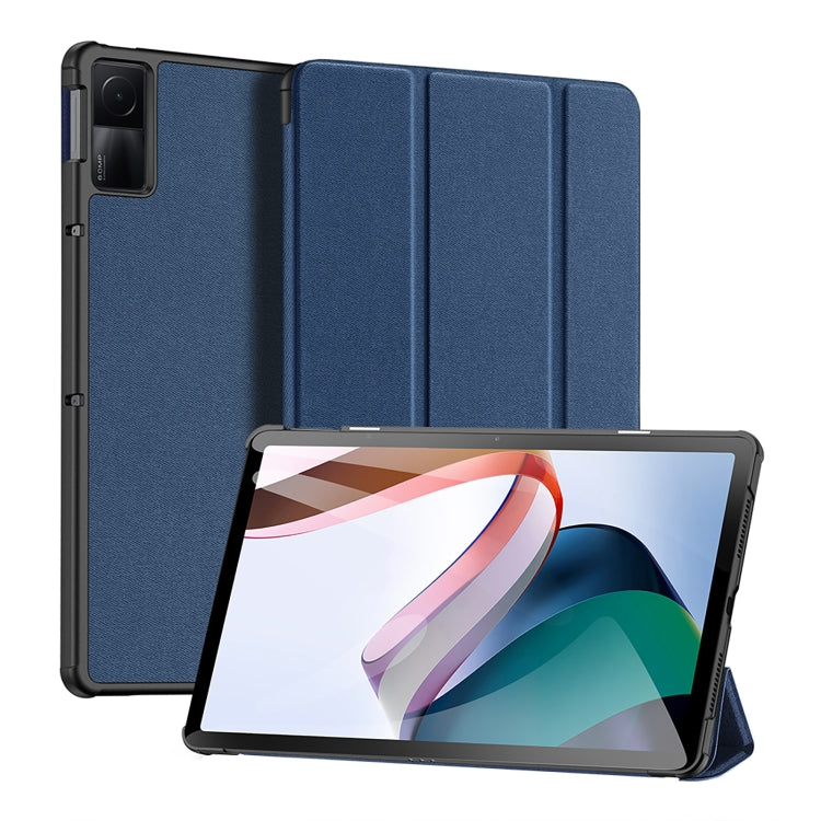 For Xiaomi Redmi Pad 10.61 DUX DUCIS Domo Series Magnetic Flip Leather Tablet Case