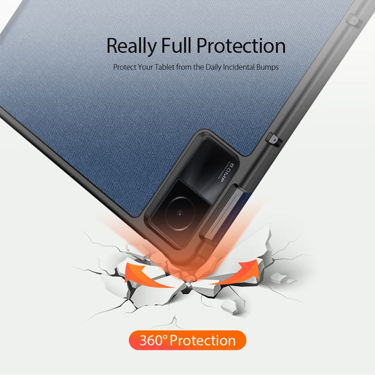 For Xiaomi Redmi Pad 10.61 DUX DUCIS Domo Series Magnetic Flip Leather Tablet Case