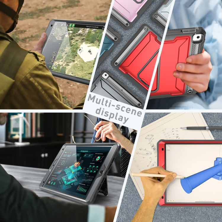 For iPad 10.2 2021 / 2020 / 2019 Explorer Tablet Protective Case with Screen Protector