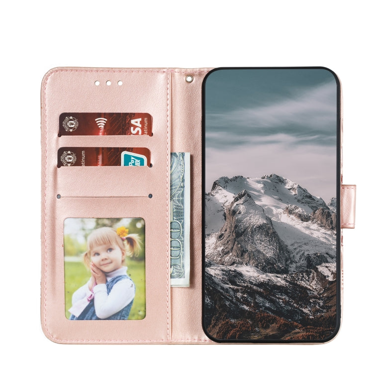 For iPhone 14 Plus Sun Mandala Embossing Leather Phone Case