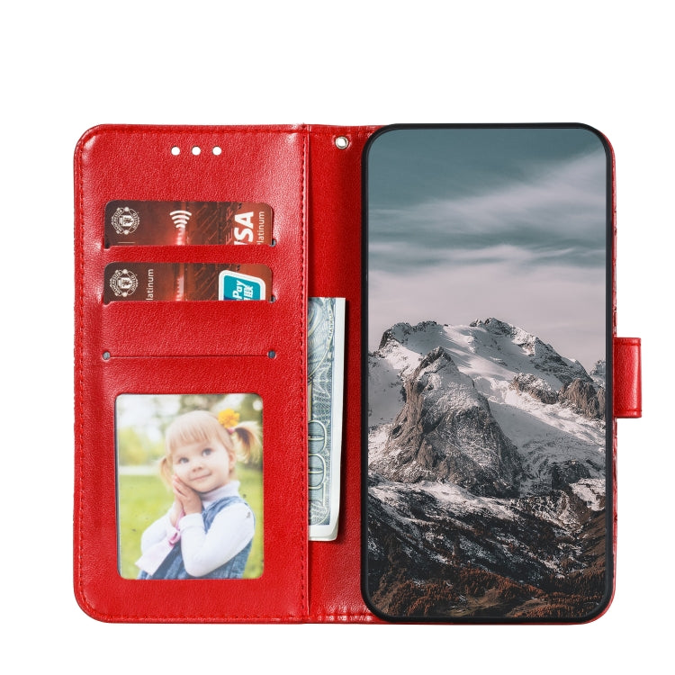 For iPhone 14 Pro Max Sun Mandala Embossing Leather Phone Case