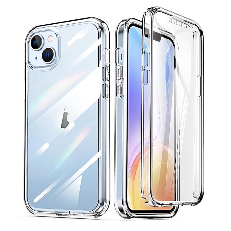 For iPhone 14 360 Full Body Clear Phone Case(Transparent)